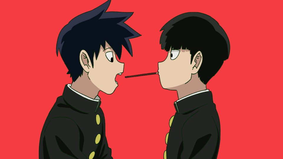 Fully rendered character x 2 with minimal movement.